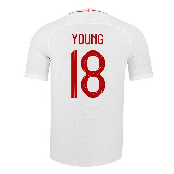 Camiseta Inglaterra 1ª Young 2018 Blanco
